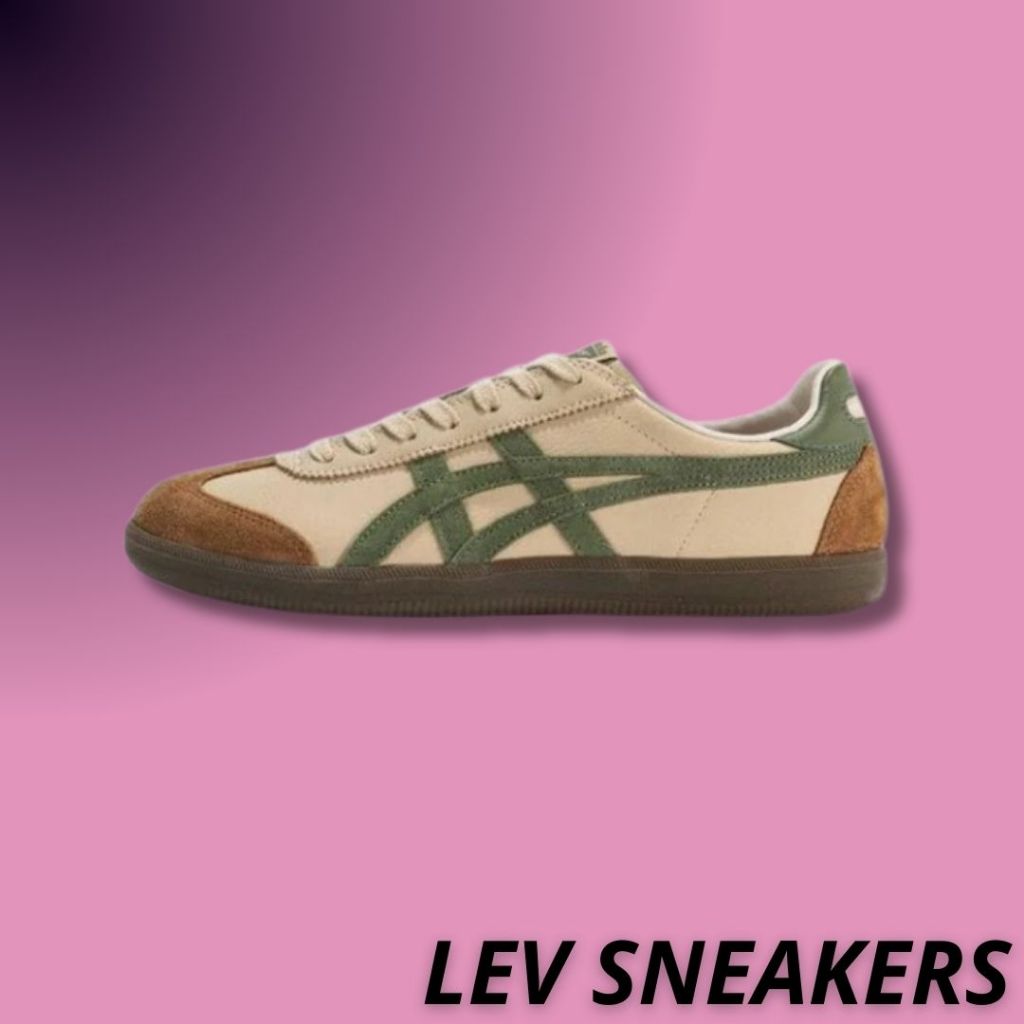 Sepatu ONITSUKA Tokuten Beige Green