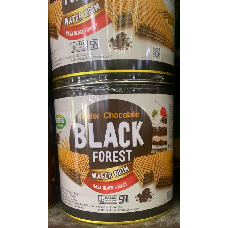 

Borneo wafer black forest 280gr