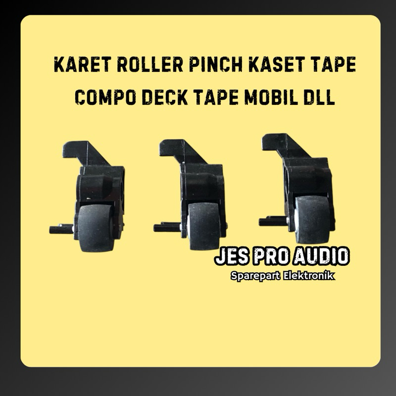 KARET ROLLER PINCH KASET TAPE COMPO DECK TAPE MOBIL DLL