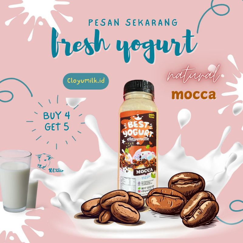 

FRESH YOGURT MOCCA FLAVOR