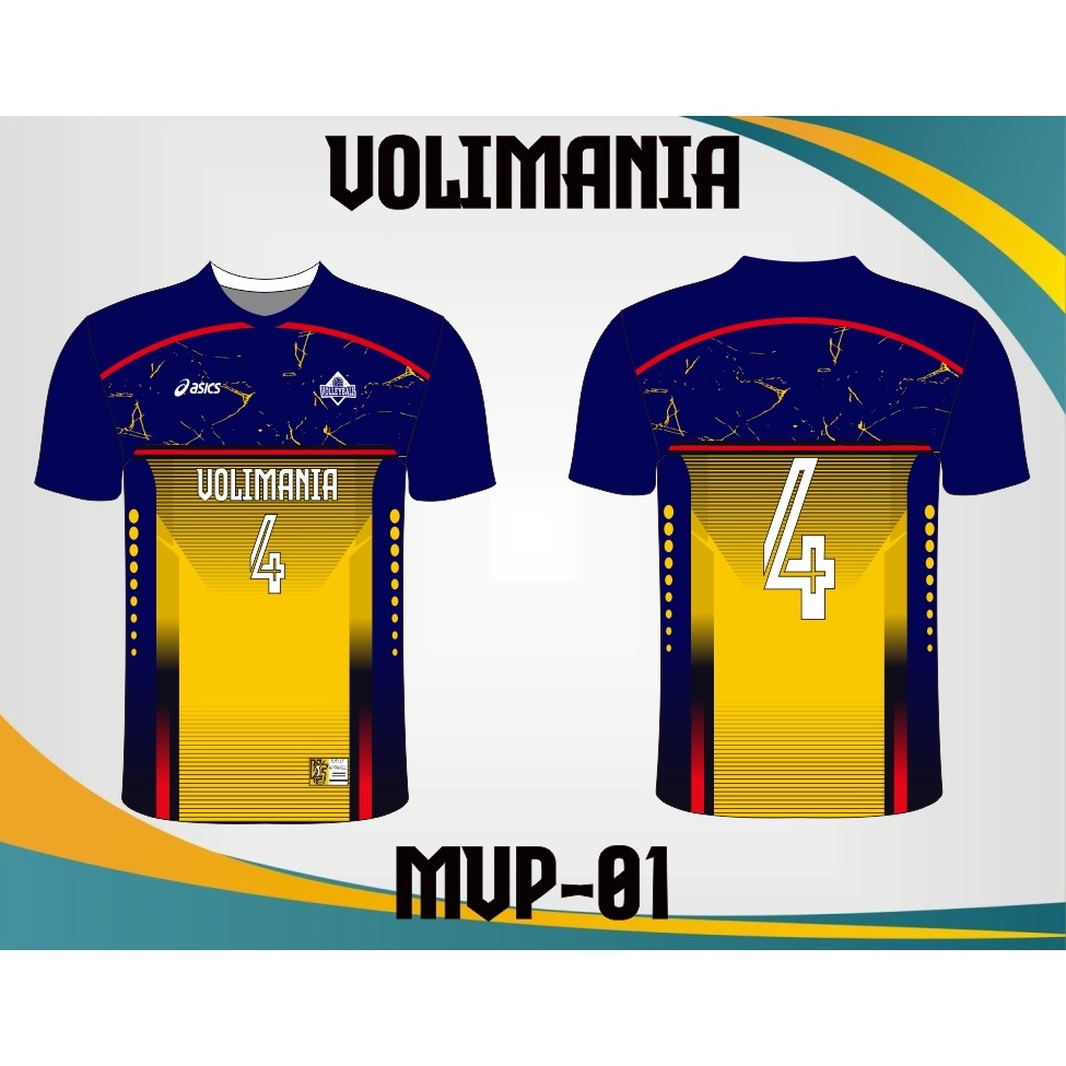 JERSEY VOLLY / VOLI FULL PRINTING PRIA WANITA