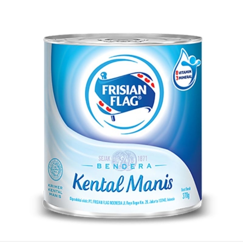 

FRISIAN FLAG Kental Manis Putih 370 g