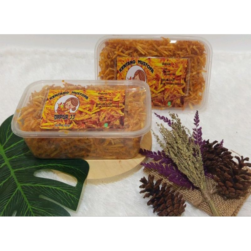 

Mustofa Kentang Pedas Manis Kemasan 250 gram