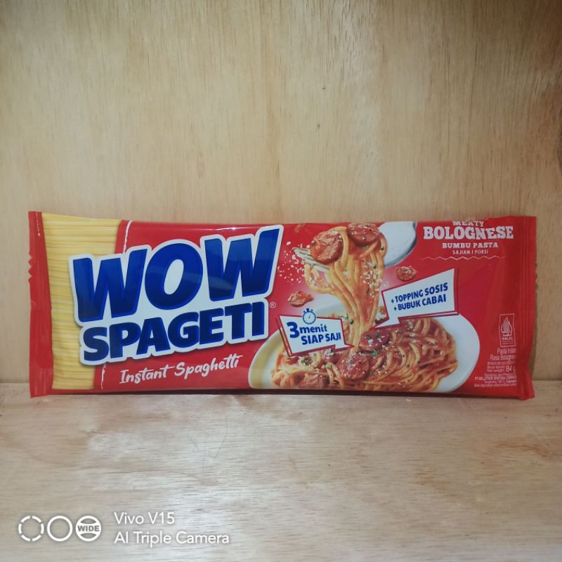 

WOW SPAGETI RASA BOLOGNESE