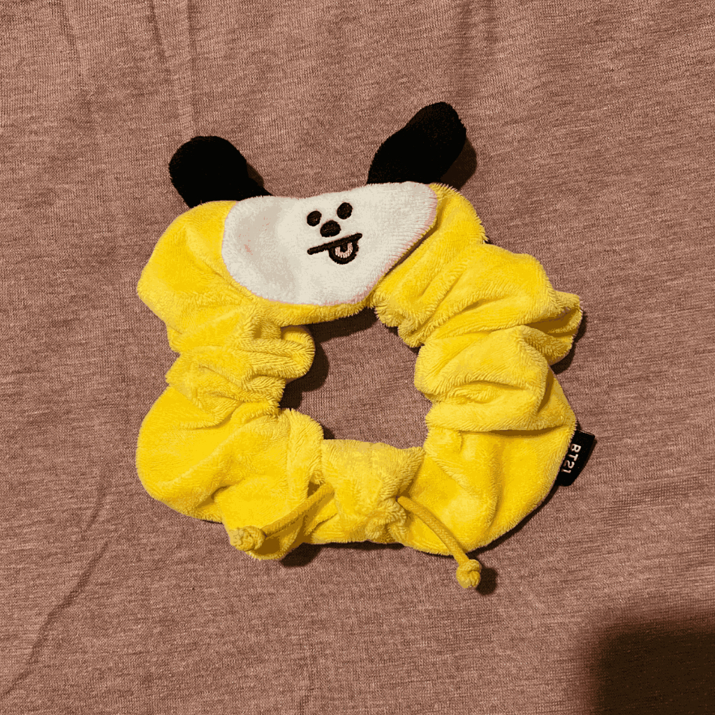 PRELOVED BT21 BTS Official Merch Scrunchy Tote Bag Boneka