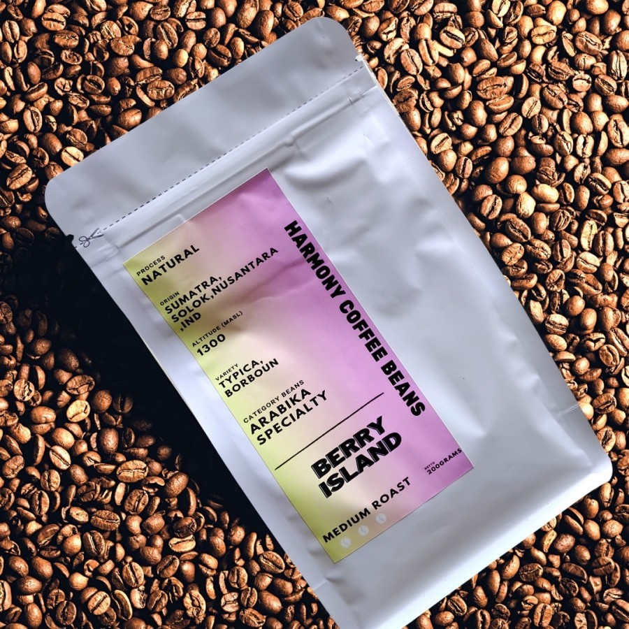 

Kopi Arabika Solok Berry Island Natural 200gr - Coffee Arabica - Biji Kopi