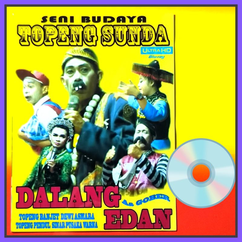 Kaset Film Kesenian Bodoran Topeng Banjet Sunda - Topeng Pendul Dalang Edan Aa Gober Pilihan Terlari
