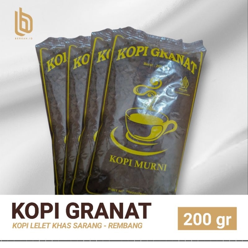 

KOPI LELET GRANAT ll Kopi Lelet khas Sarang - Rembang