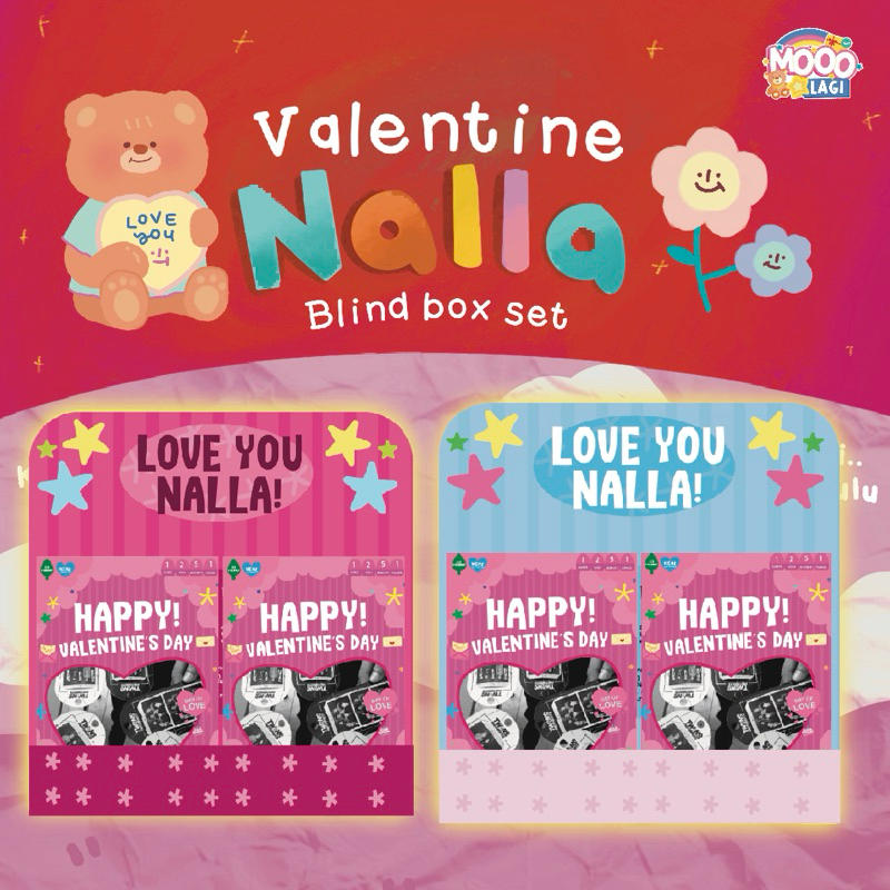 

PROSES CEPAT MAX 1 HARI - CUSTOM BLIND BOX TEMA VALENTINE NALLA (SPECIAL MOMENT GIFT IDEA!) - Anniversary, Gift Pacar, Dating, Cereal gift, kotak sereal, diy cereal, diy sereal, sereal gift, cereal gift