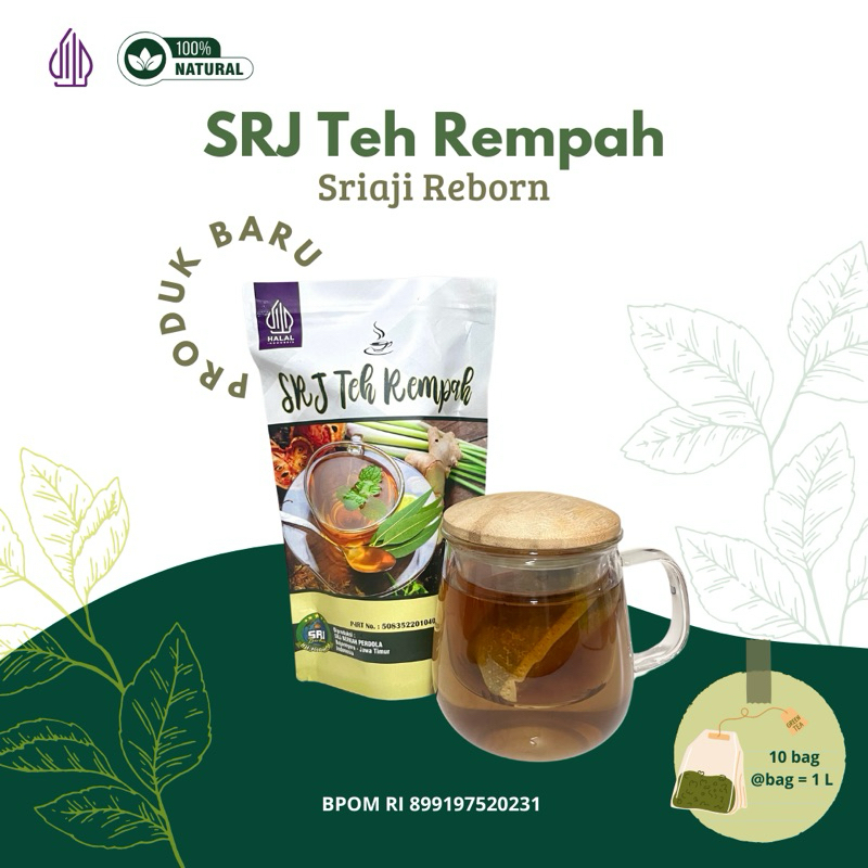 

SRJ Teh Rempah Sriaji Reborn | Teh Celup Rempah | Imunitas | Meregenerasi Sel dan Metabolisme Tubuh