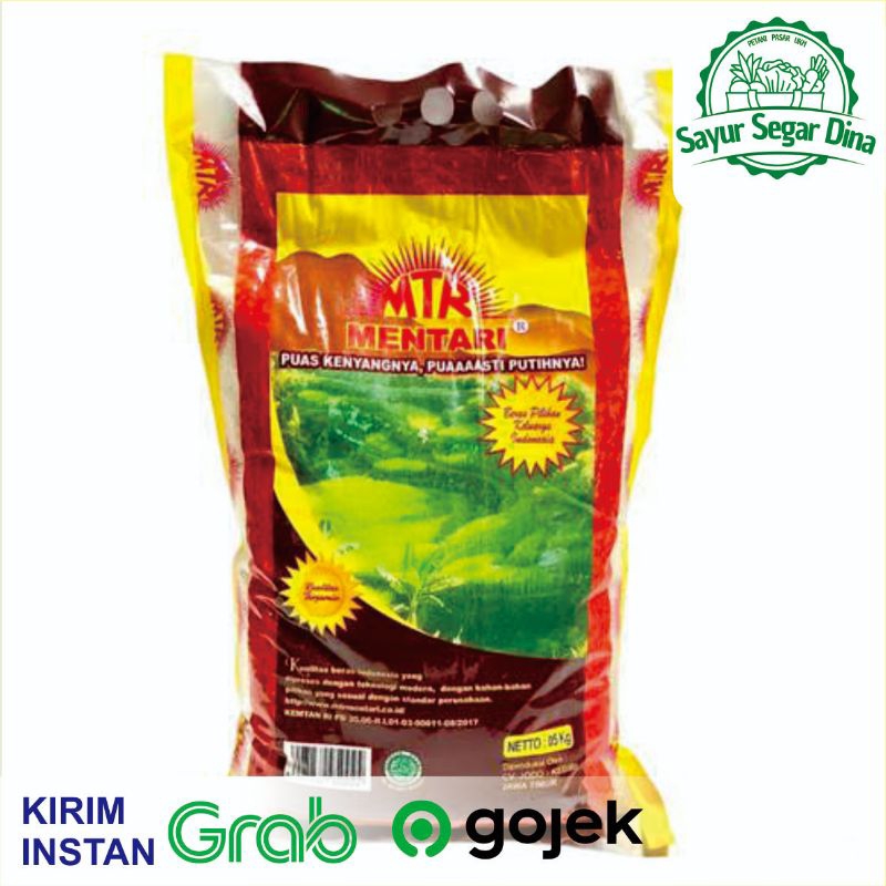 

Beras Mentari 5 Kg [Khusus Instan]