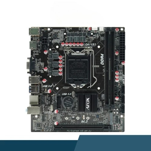 Motherboard Afox B250 Intel Socket 1151 garansi resmi