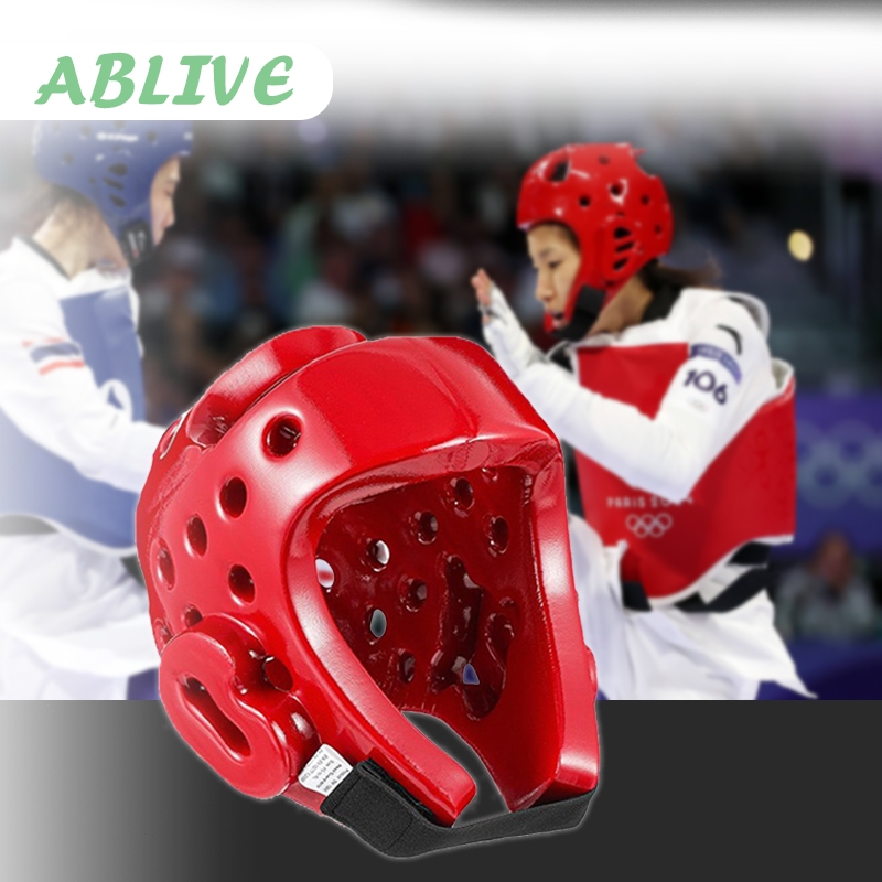 Pelindung Kepala Tinju Head Guard Taekwondo Helm Boxing Combat Helm Pelindung Kepala Anak Dewasa