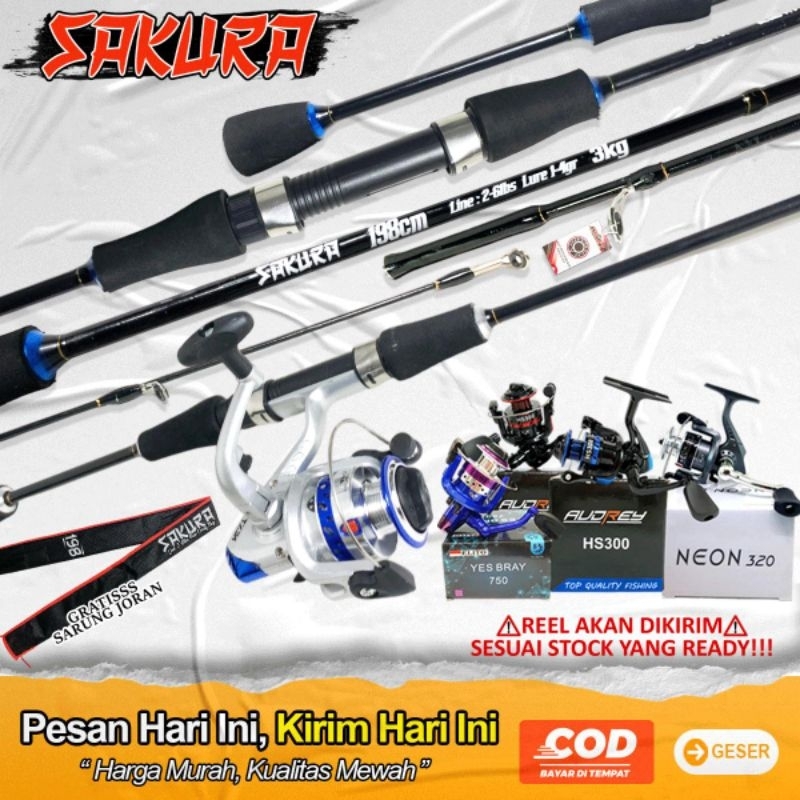 SEPAKET JORAN ULTRALIGHT AJIRO SAKURA RELL BESI