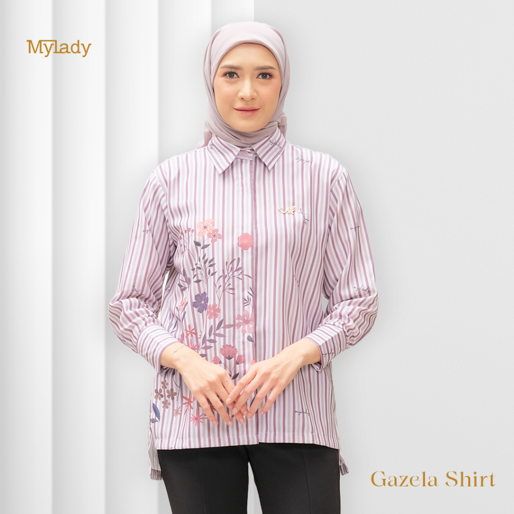 MYLADY HIJAB KEMEJA GAZELA