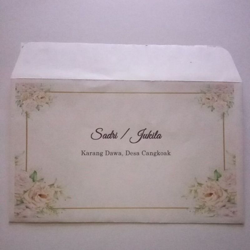 

Amplop Kondangan Paperline Uang Custom Nama