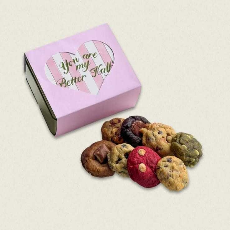 

VALEN-TIN BUTTERHALF VALENTINE HAMPERS