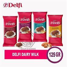 

DELFI COKLAT 125GR ALL VARIAN ALMOND - DAIRY MILK - FRUIT NUT - CASHEW