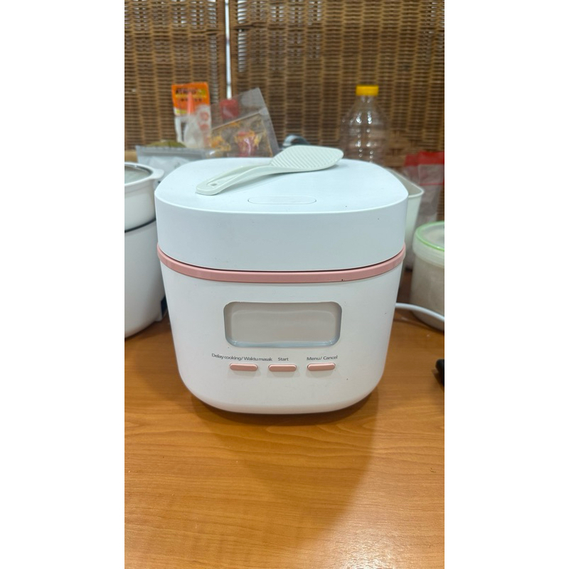 [Preloved] Rice Cooker Philips 300 Series Mini Pink
