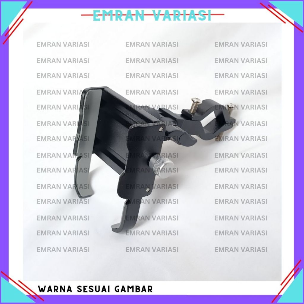 HOLDER HP STANG MOTOR PHONE HOLDER KISEKI PENYANGGA HP GPS UNIVERSAL BRACKET BRAKET BREKET NMAX AERO