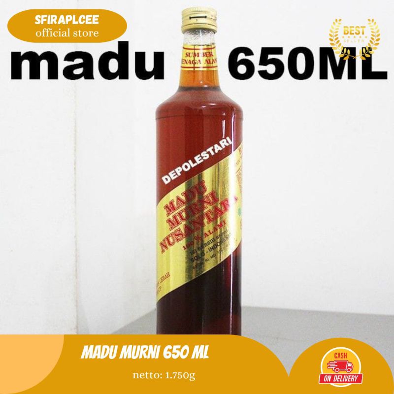 

Madu Murni 650 ML | Madu Murni Nusantara | Yogies Pangandaran