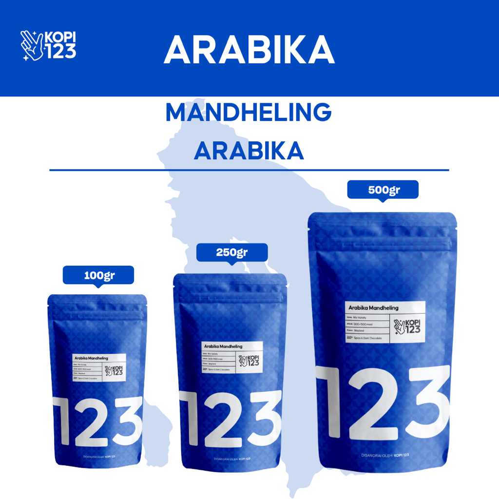 

KOPI ARABIKA MANDHELING 500GR