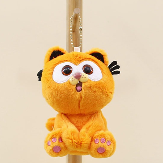 Gantungan Kunci Boneka Garfield Kucing Oren Orange Cat Besar 15cm Japan bahan halus lembut premium