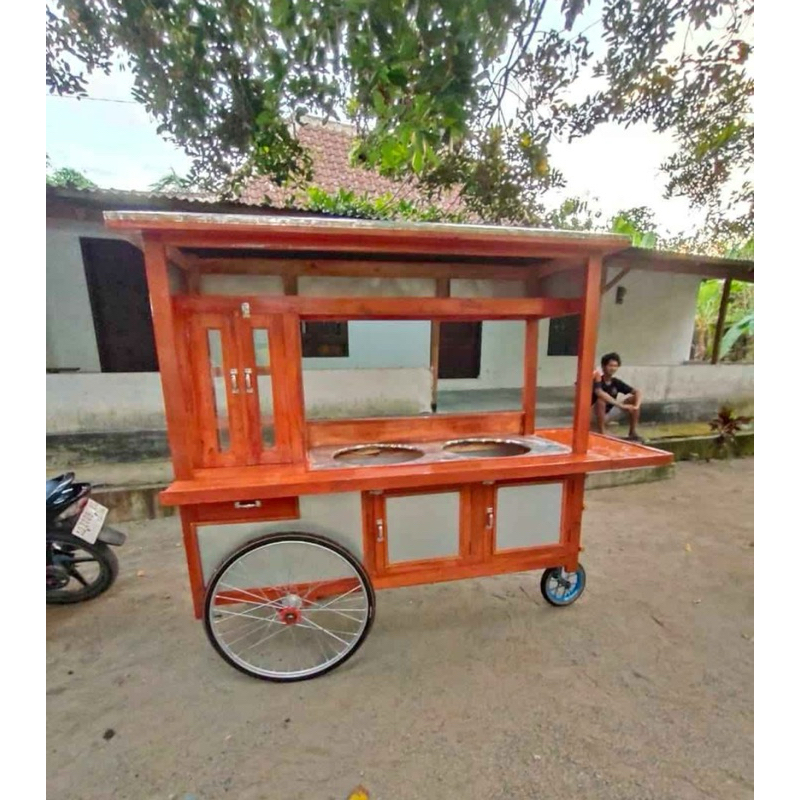 Gerobak mie ayam bakso roda becak