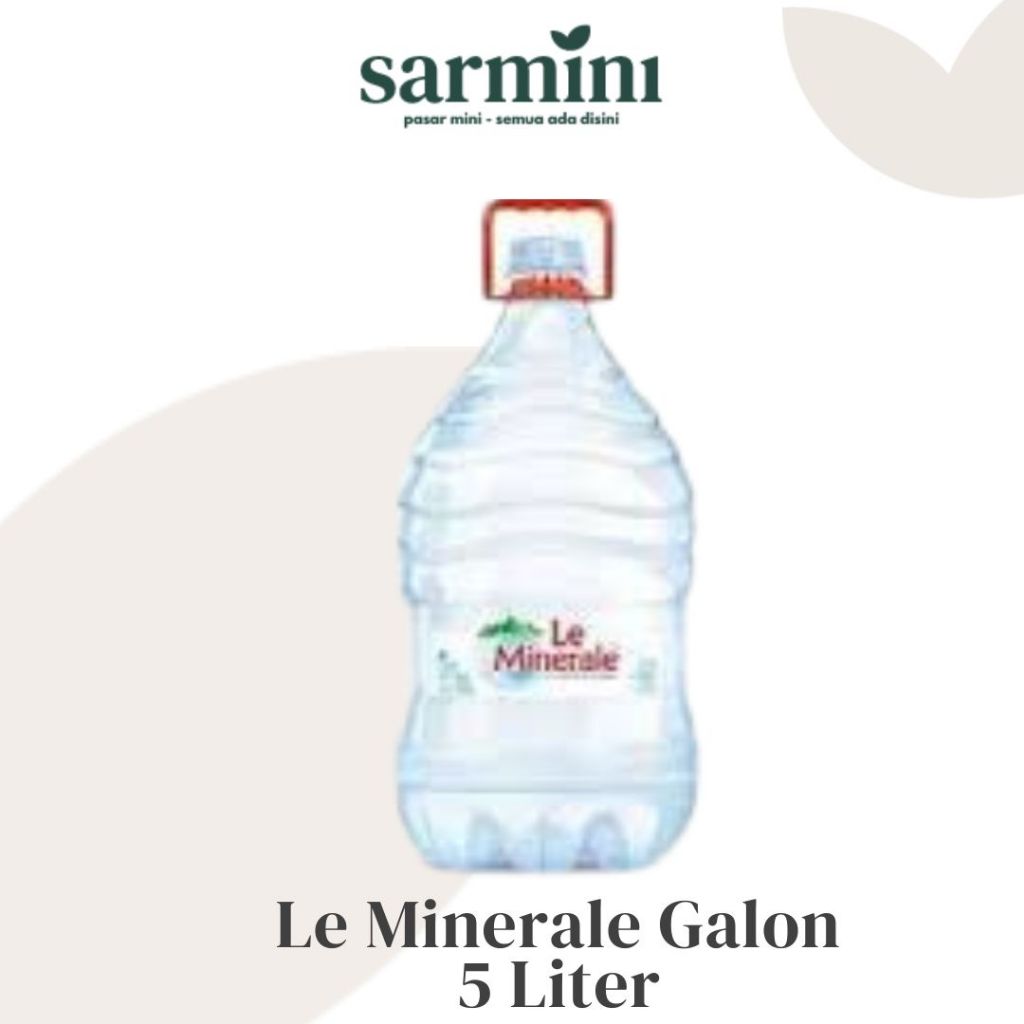 

Le Minerale Galon 5L Galon Promo Murah