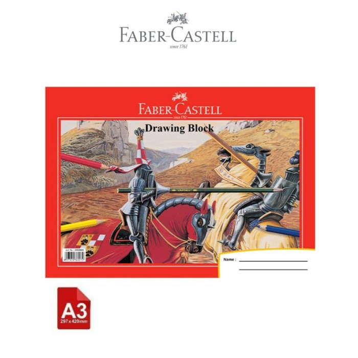 

FABER-CASTELL DRAWING BOOK A3 1740A3