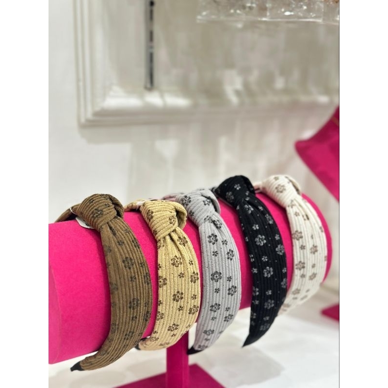 Bando Korea Wanita Dewasa Motif Lucu HeadBand Korea Bandana Kain import