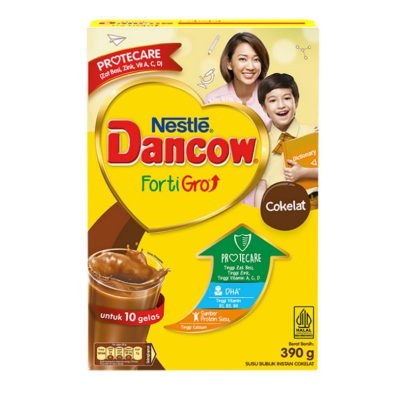 

Dancow FortiGro Susu Bubuk 390gr / Cokelat / Instan / Full Cream