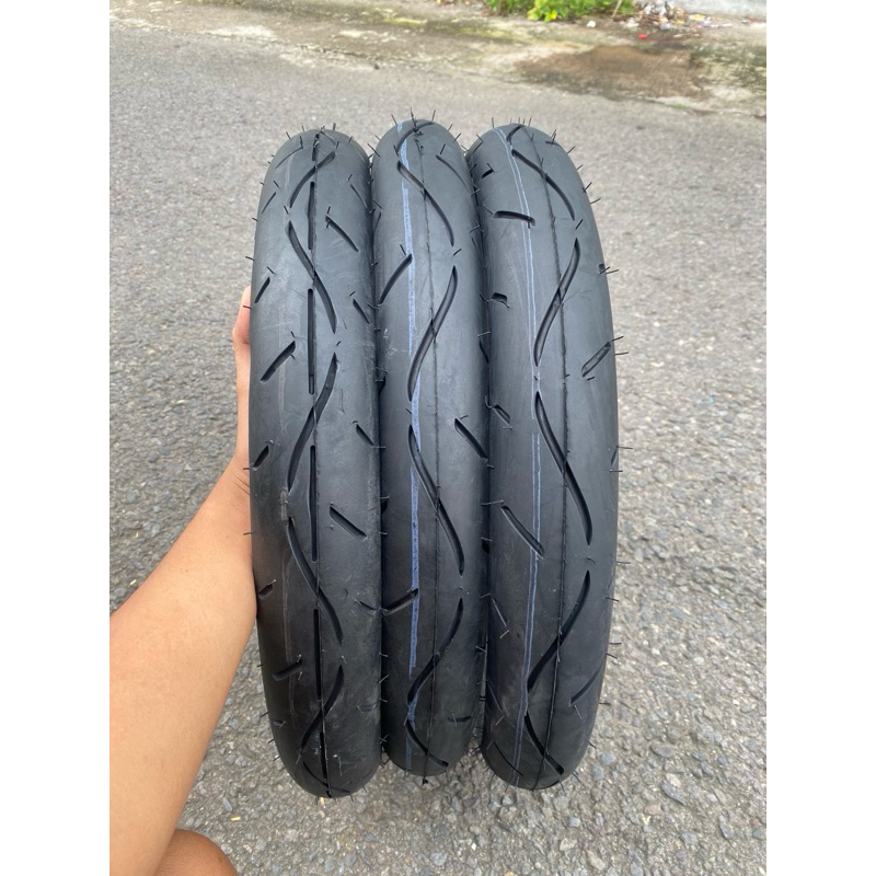 BAN PRIMAAX SK 01 DONAT 80/80 250 RING 17 ORIGINAL BARU NON BUNGKUS YANG MERK NYA DI HAPUS DAN HARGA