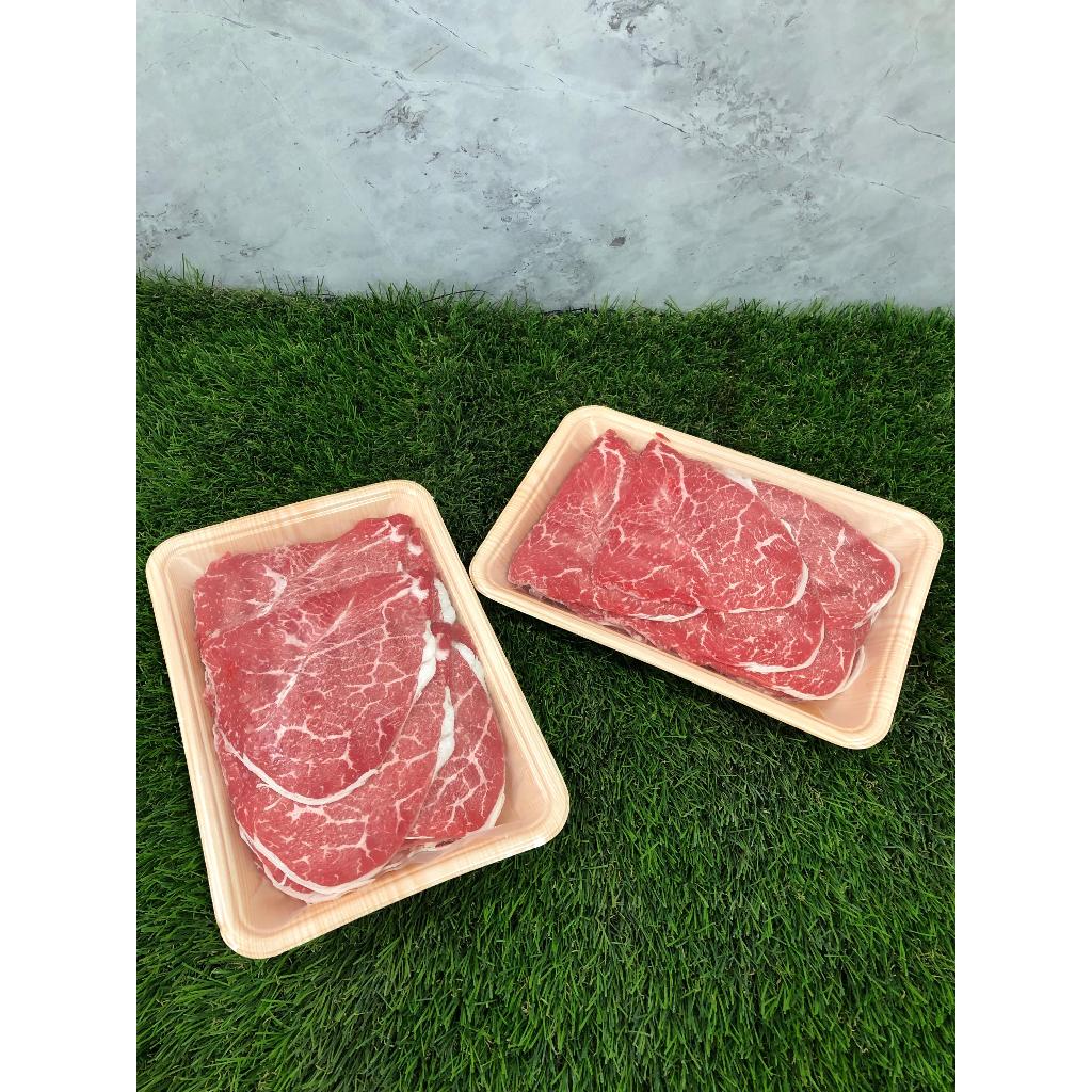 

CHUCK TENDER WAGYU MB 8-9 SLICE / DAGING SHABU / SUKIYAKI / YAKINIKU