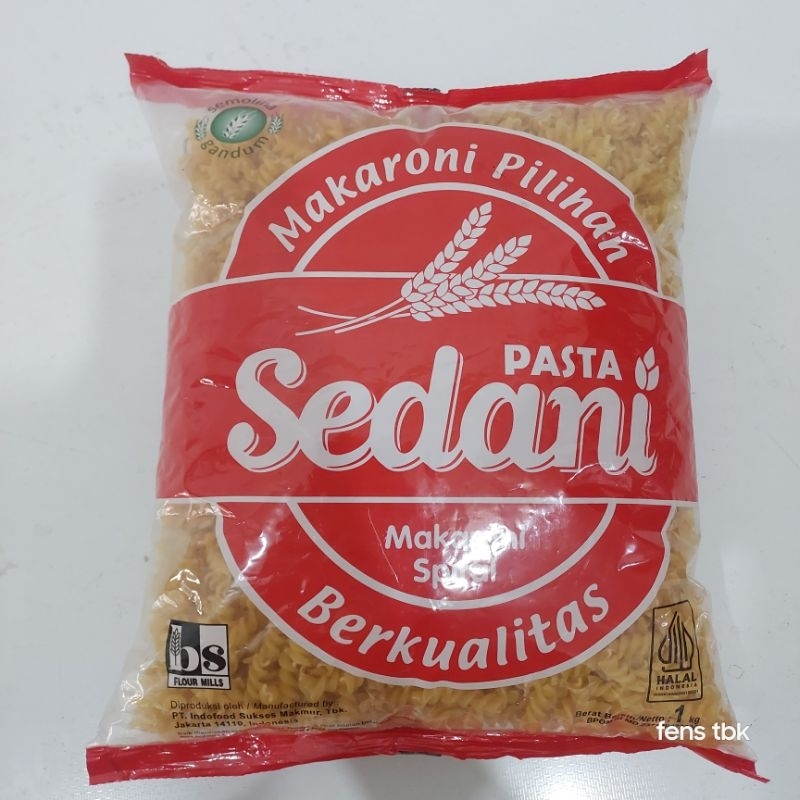 

MAKARONI SPIRAL SEDANI 1 KG / MACARONI