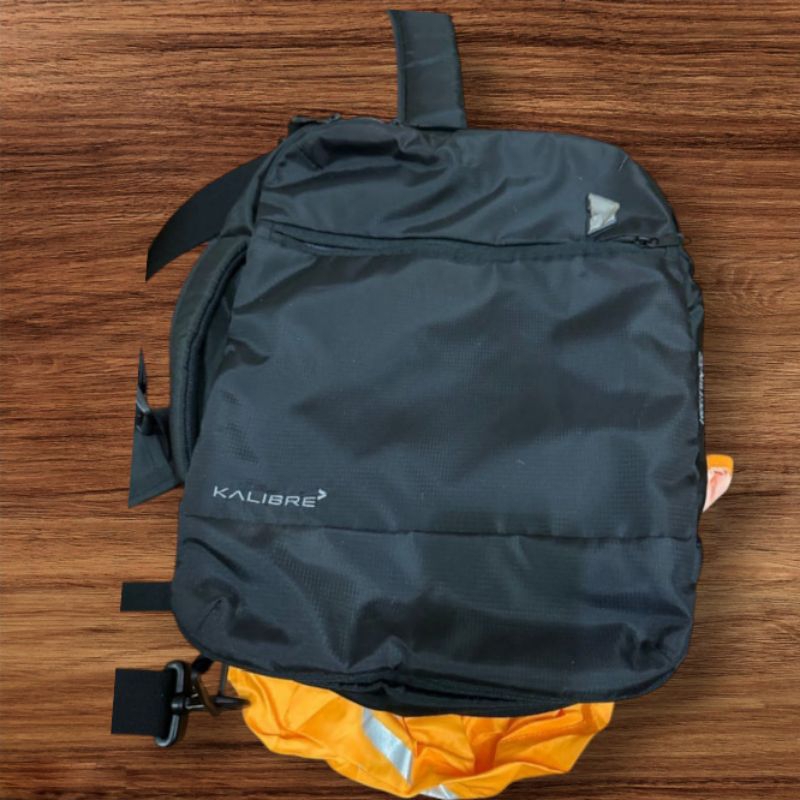 BACKPACK KALIBRE HORTEN 02 MULTIFUNGSI 17 L BLACK NEW LEPAS TAG