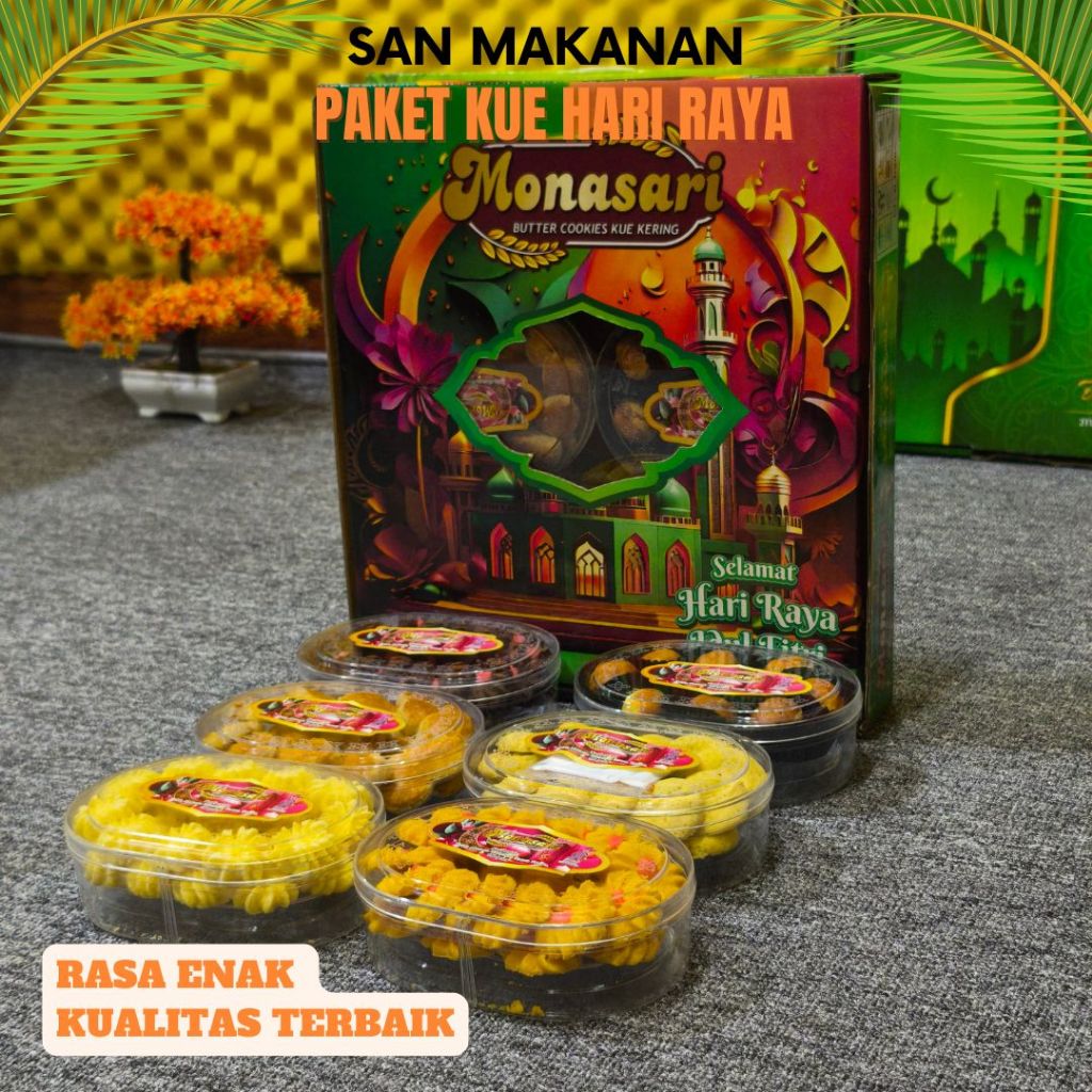 

Paket Kue Kering Lebaran Paket Toples Hampers Kue Kering