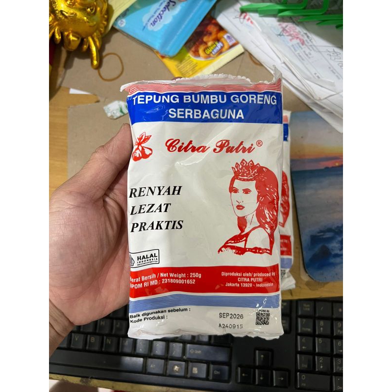 

TEPUNG GORENG CAP PUTRI - TEPUNG GORENG SERBAGUNA PUTRI - TEPUNG GORENG - TEPUNG GORENG AYAM TEMPE - TEPUNG GORENG ENAK