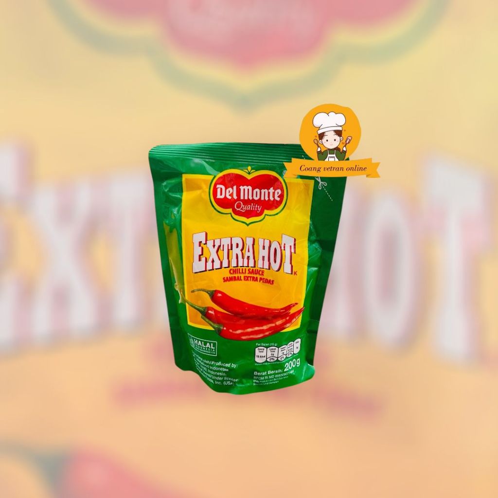 

delmonte extra hot chili pouch 200 gr
