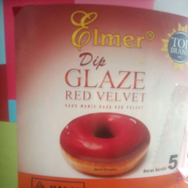 

Elmer Dip Glaze Red Velvet Repack 250g