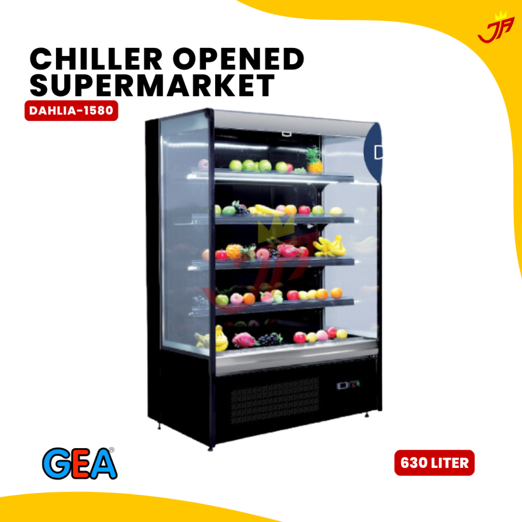 GEA Chiller Opened Supermarket Dahlia-1580 / Chiller buah sayur