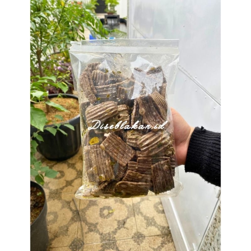 

Kerupuk jengkol original daun jeruk kemasan 200gram