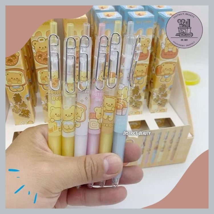 

PULPEN GEL BLIND BOX BUTTER BEAR PEN CETEK MEKANIK PEN CETEK MISTERI BUTTER BEAR BERUANG MADU LUCU TERMURAH PEN CETEK BB BUTTER BEAR