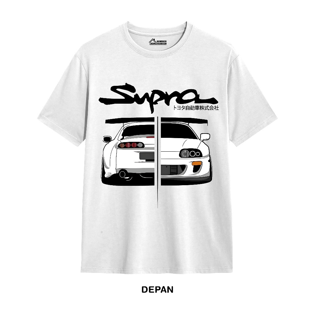 kaos distro mobil supra gtr | kaos jdm mobil | tshirt original