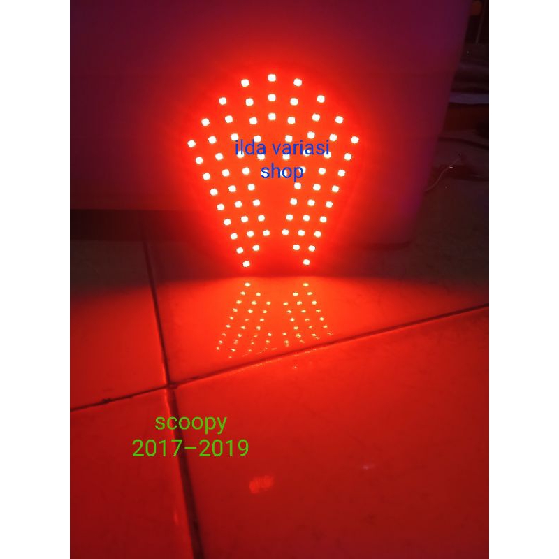 stoplamp running scoopy 2017–2019