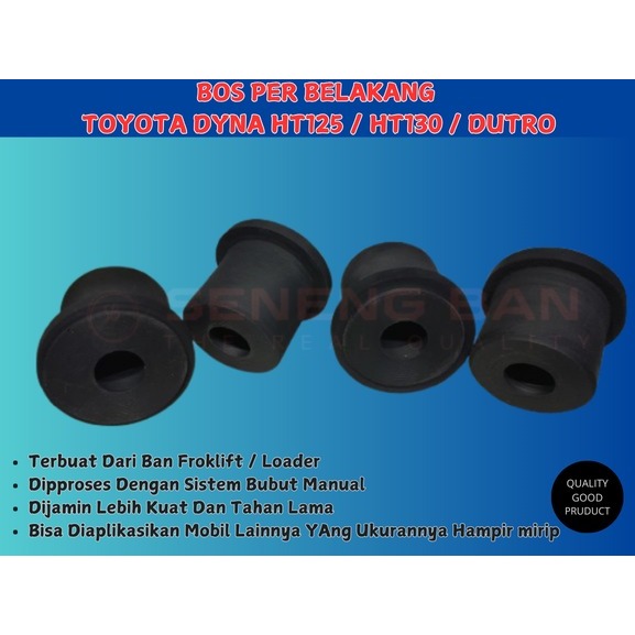 BOS PER BELAKANG TOYOTA DYNA HT125 / HT130 / DUTRO Harga 1pcs /Biji