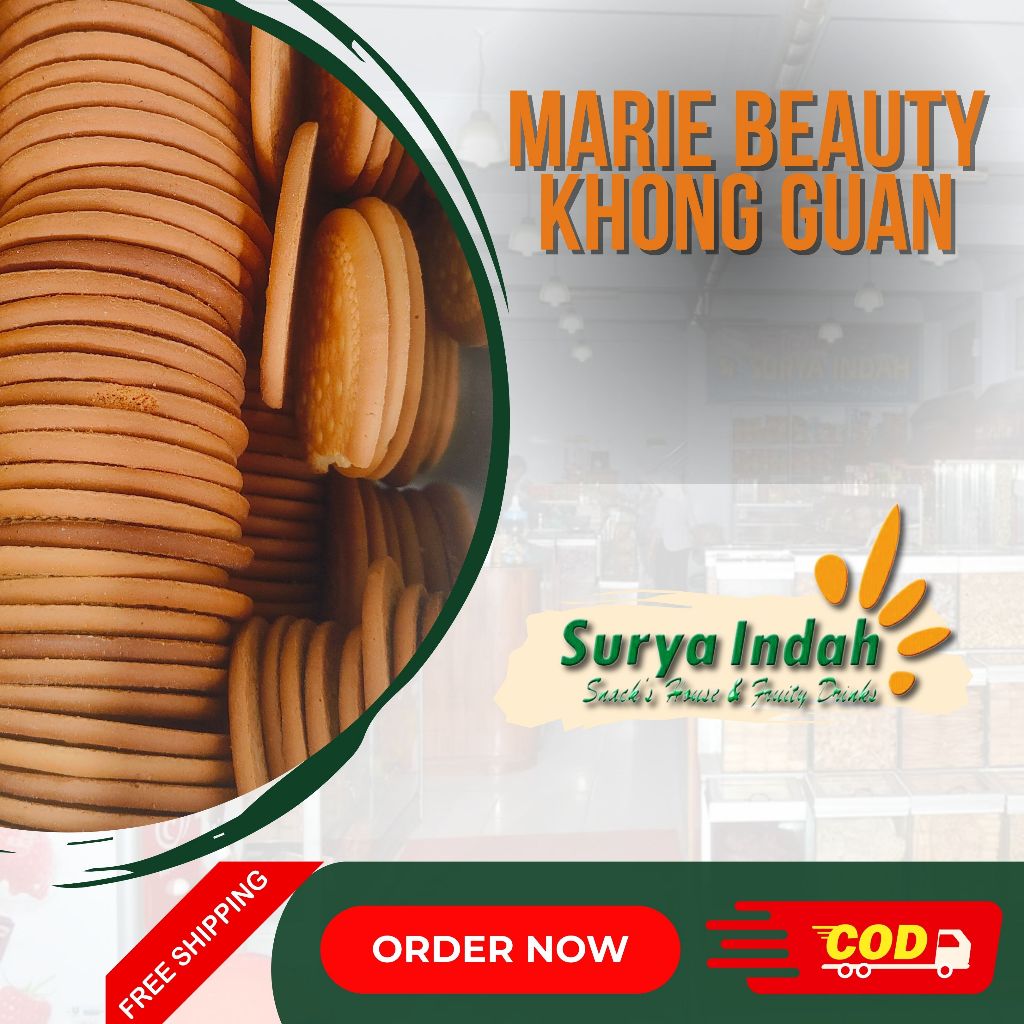 

Biscuit Marie Beauty Los Original dijamin Enak 100gr Surya Indah Jombang