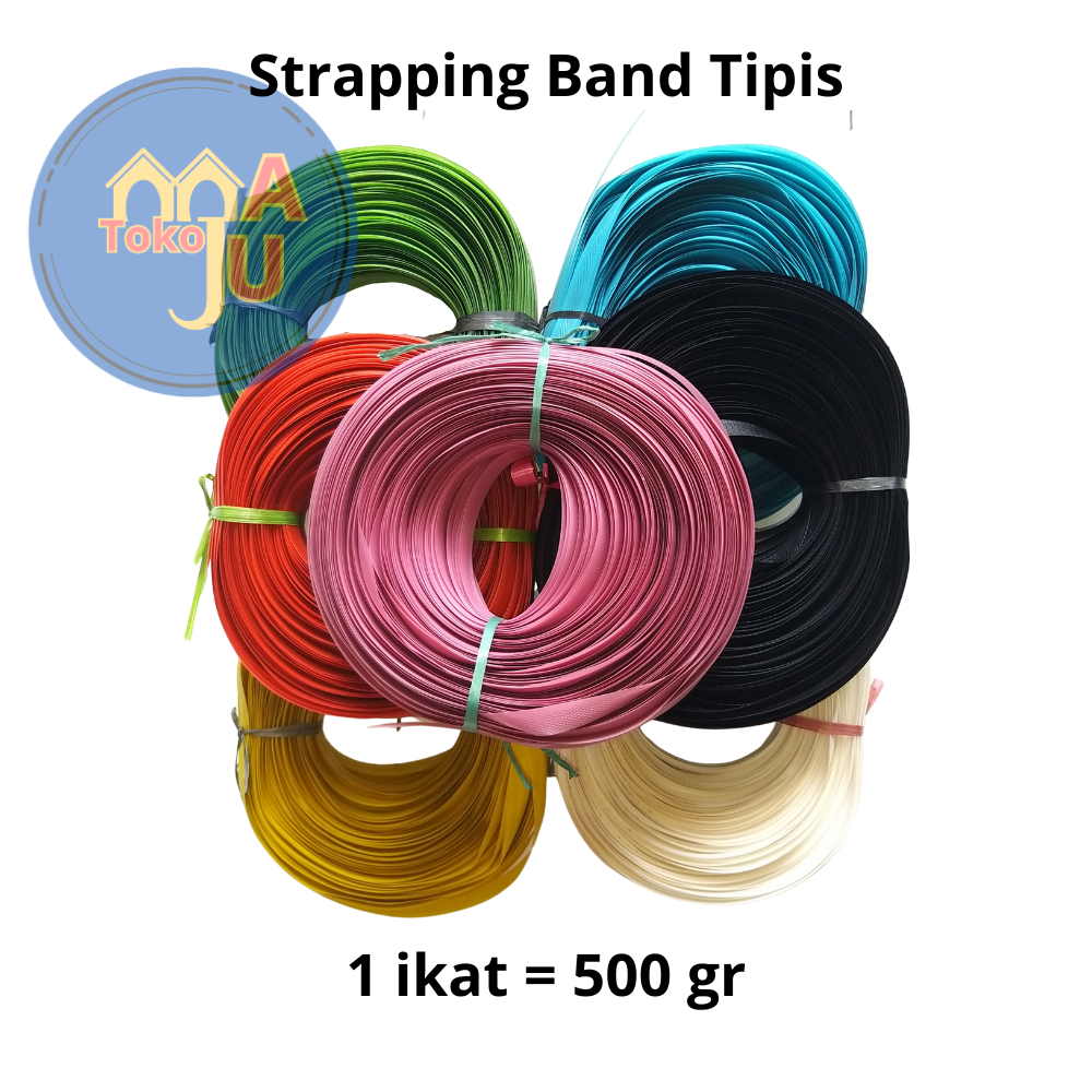 [ECER/GROSIR] Strapping Band TOYOCRAFT 15mm / Rotan PVC / Tali Anyam kerajinan / Tali packing lentur