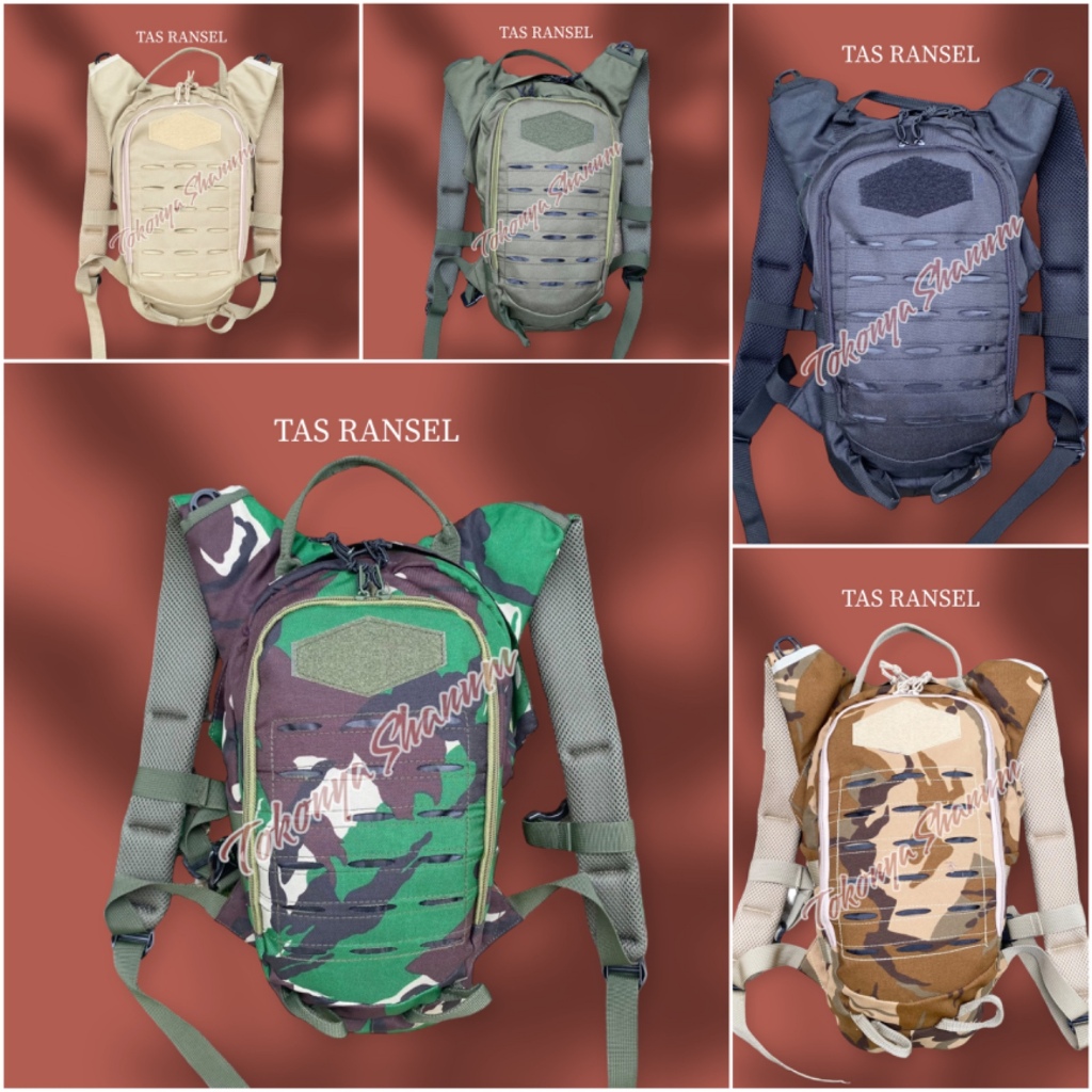 PROMO Tas Hydropack Sepeda Tactical Army Polisi Militer - Ransel Tentara Gowes Loreng TNI Altissimo 