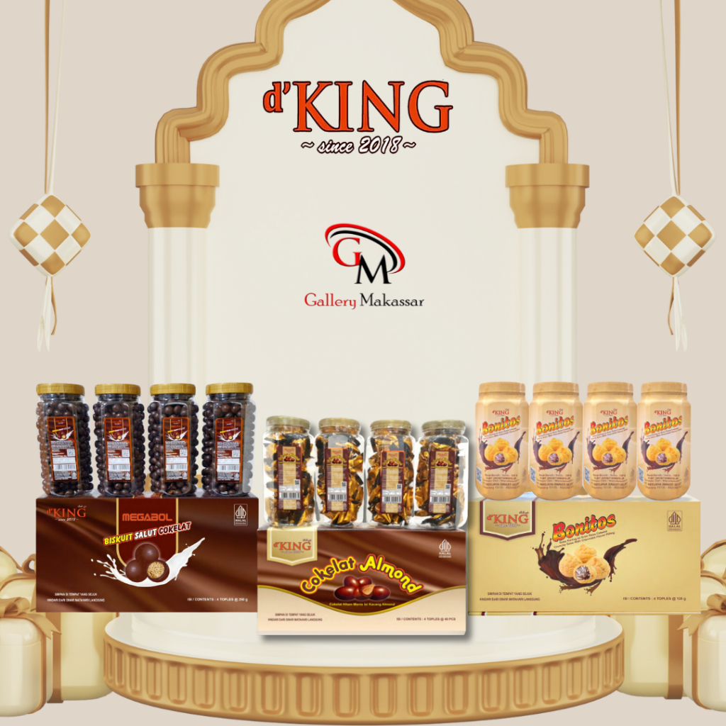 

d'King Bonibol Cokelat 3 variant 1 Dos 1500 Gram Original